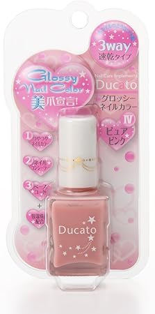 Amazon デュカート グロッシーネイルカラーn ピュアピンク デュカート マニキュア ネイルポリッシュ 通販