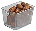 Silver Mesh Open Bin Storage Basket Organizer for Fruits, Vegetables, Pantry Items Toys, Etc.