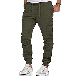Black Sweats Pants Gym Sweats Cargo Joggers