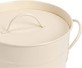 Harbour Housewares Vintage Kitchen Compost Bin 3.2L Cream with Inner Liner view 5