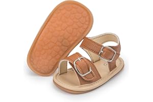 Fromosa Infant Baby Boys Girls Summer Sandals Newborn Lightweight Non slip Rubber Sole Breathable Toddler Outdoor Beach Open Toe First Walker Shoes