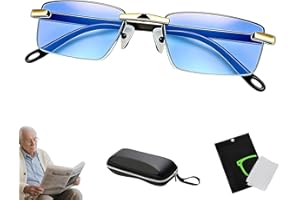 2026 New Clarity Blue Auto Focus Glasses, Self Adjusting Intelligent Dual Focus Eyewear for Men and Women
