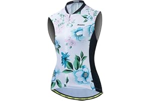 Aogda Cycling Jerseys Women Bike Sleeveless Shirts Team Biking Top Vests Clothing