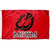 Minnesota Moorehead Dragons MSUM University Large College Flag