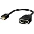 Mini DP to DP, Rankie Mini DisplayPort MiniDP to DisplayPort Adapter Male to Female - R1134