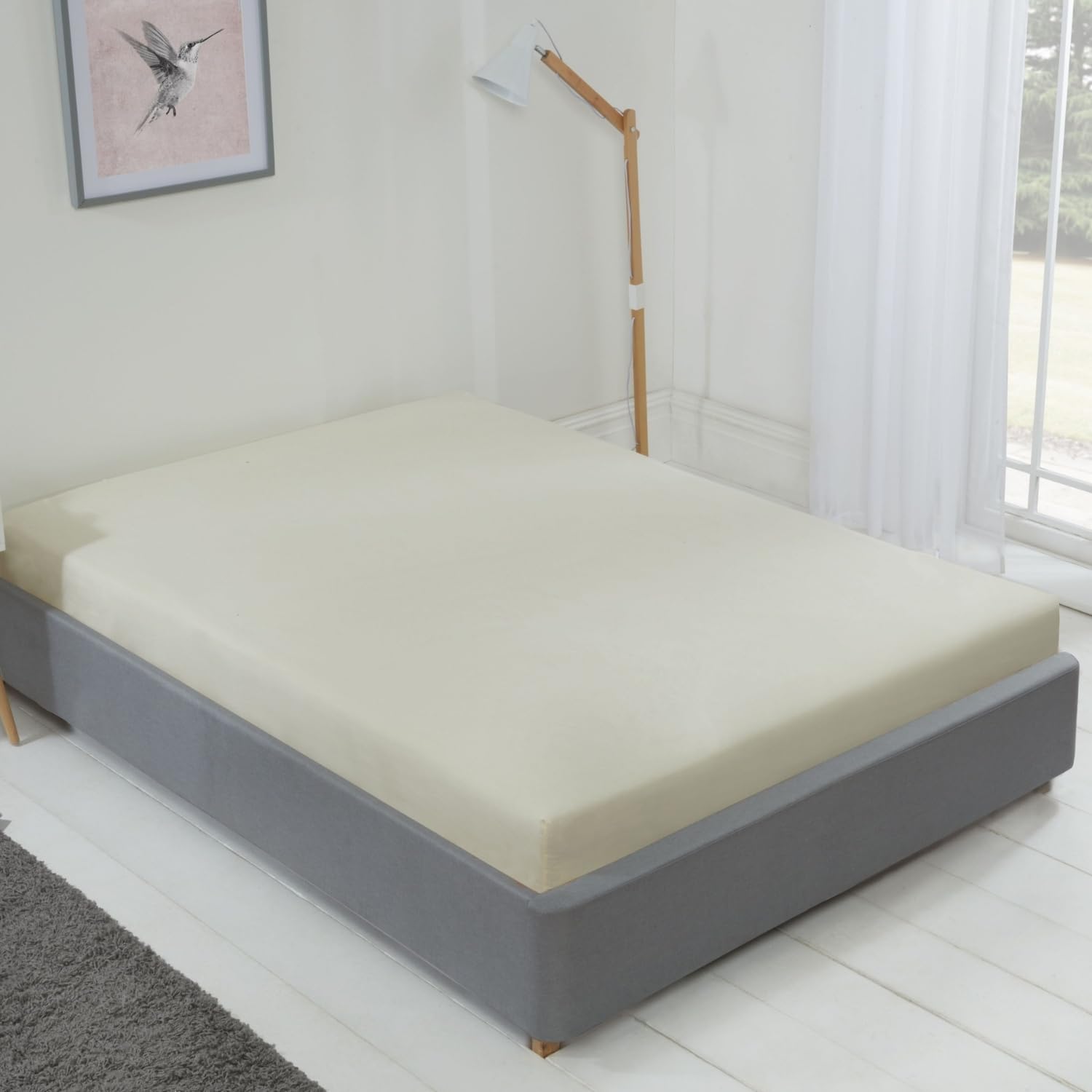 Emma Barclay Lyla Fitted Sheet in Cream - Single