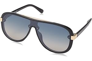 Rocawear Modern UV Protective Aviator Shield Sunglasses