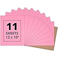 HTVRONT Pink HTV Heat Transfer Vinyl Bundle: 11 Pack 12" x 10" Iron on Vinyl for T-Shirt, Heat Transfer Vinyl for Silhouette Cameo or Heat Press Machine