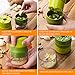 Garlic Press Machine Multifunction Mincer With Storage Container Kitchen Gadget Dishwasher safe