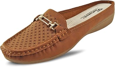 womens slip on backless shoes