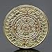 Chunlin Mayan Aztec Prophecy Calendar Commemorative Coin Collection Gift (Mayan Prophecy Gold)
