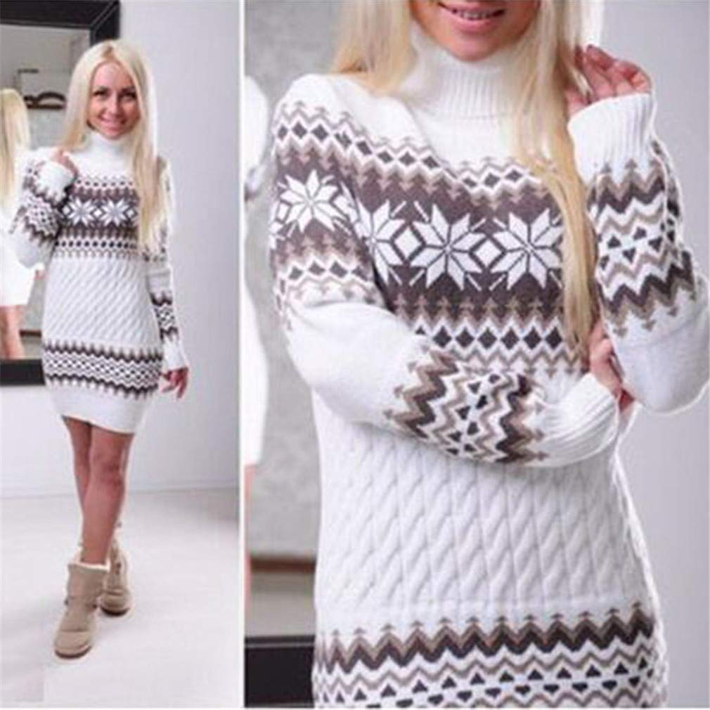 knitted long jumper dress
