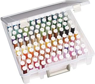 Artbin 6837AC Super Satchel Thread Box Aufbewahrungsbox für Garn mit Griff