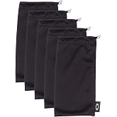 Oakley unisex adult Microbag Sunglass Case, Black/ 5 Pack, One Size US