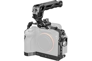 SmallRig A7 V / A7R V / A7 IV Cage Basic Kit for Sony Alpha 7 V/Alpha 7R V/Alpha 7 IV, with Quick Release Plate for Arca, Inc