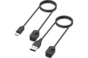 WANME [2 Pack] for Samsung Galaxy Fit 3 Charger Cable, Magnetic Replacement Charging Cable Dock Compatible with Galaxy Fit 3 SM-R390 Smartwatch, 3.3FT/100cm