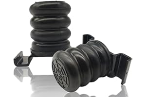 DAZZLAIT SSR-612-47 Rear Suspension Enhancement System Black | Bump Stop Fit for TOYOTA Tacoma 2016-2023 2/4WD, Hilux 4 (2016-2023) 2/4WD, Isuzu Dmax 2013-2021 2/4WD, Nissan Frontier 2016-2023 2/4WD