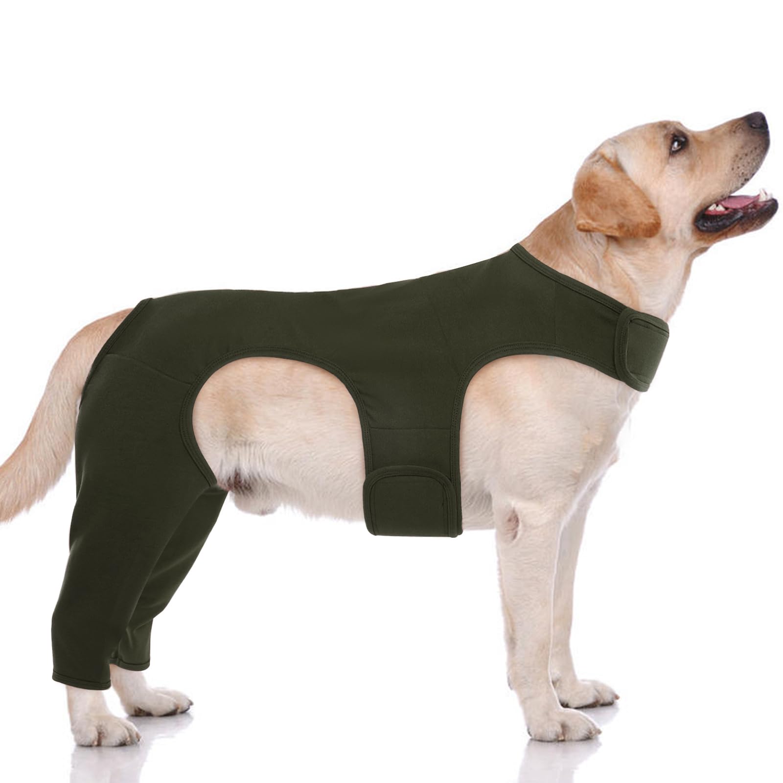 Hjyokuso Recovery Suit For Dogs - Leg Surgery Recovery Suit, Lick Sleeve To Prevent Licking Bite, Avoids Wound Infection - XL — image 1