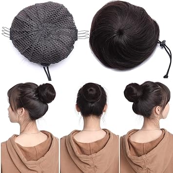 Silk Co Messy Updo Hair Bun Chignons Hairpiece Clip In Hair Buns