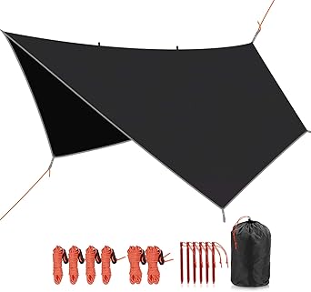 REDCAMP Waterproof Camping 4 in 1 Multifunctional Tent/Tarp