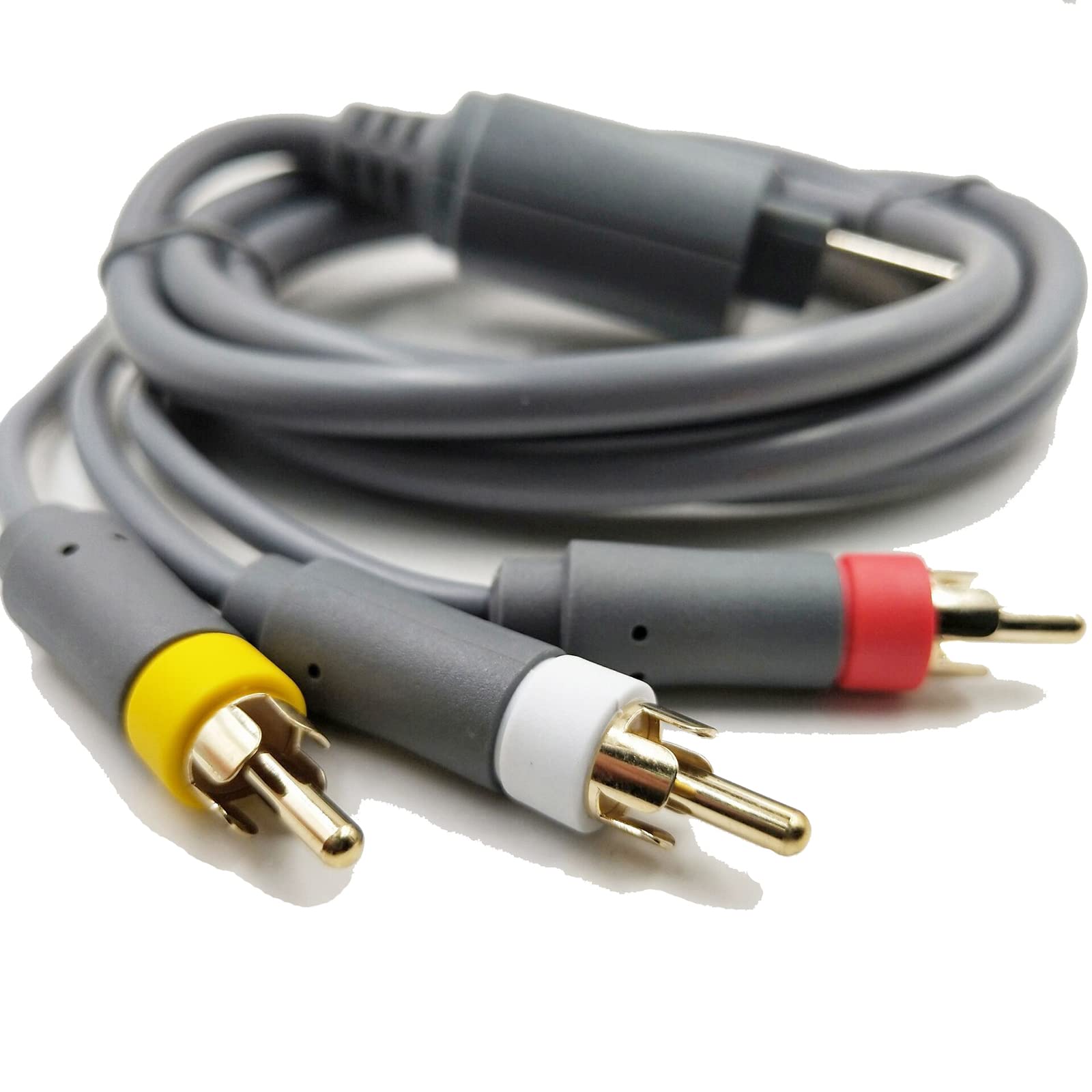Xbox 360 AV Cable Cord, Audio Video HD Optical Cable AV/TV Out Cable to HD TV Adapter for Xbox 360 Console Video Game(6FT)
