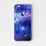 Wallner 5pcs in Set Metal Cellphone Apple Logo Overlay Metal Decal Sticker for iPhone 5/6/7/8 Plus XS max (Silver)