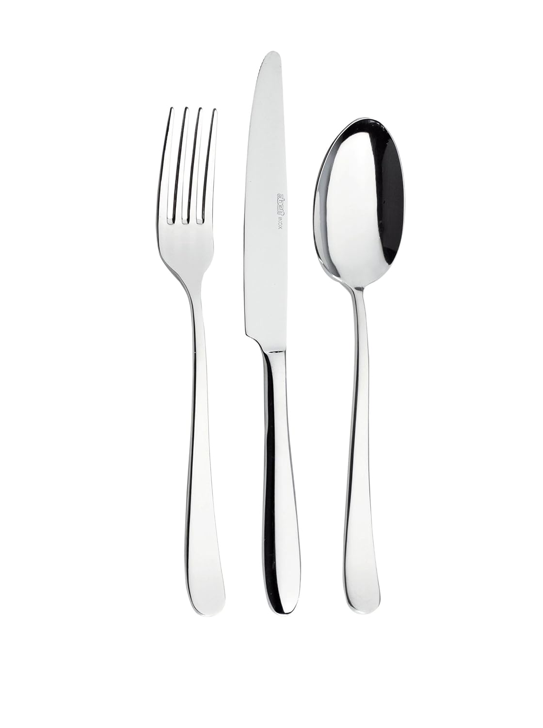 Abert Cubertería 24 Piezas Relais Acero Inoxidable 18/10 Plata: Amazon.es: Hogar