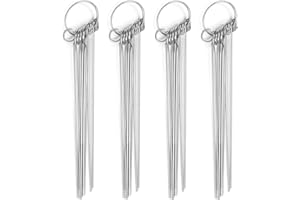 Utoolmart 4 Set Welding Tip Cleaner, Nozzle Cleaner Gas Welding Brazing Cutting Torch Tip Cleaner Needle