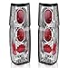Taillights Tail Lamps For Nissan Hardbody D21 1986-1994 Hardbody Pickup 1995 1996 1997 (Black Clear Assembly Replacement D21 & Pickup Models Only)