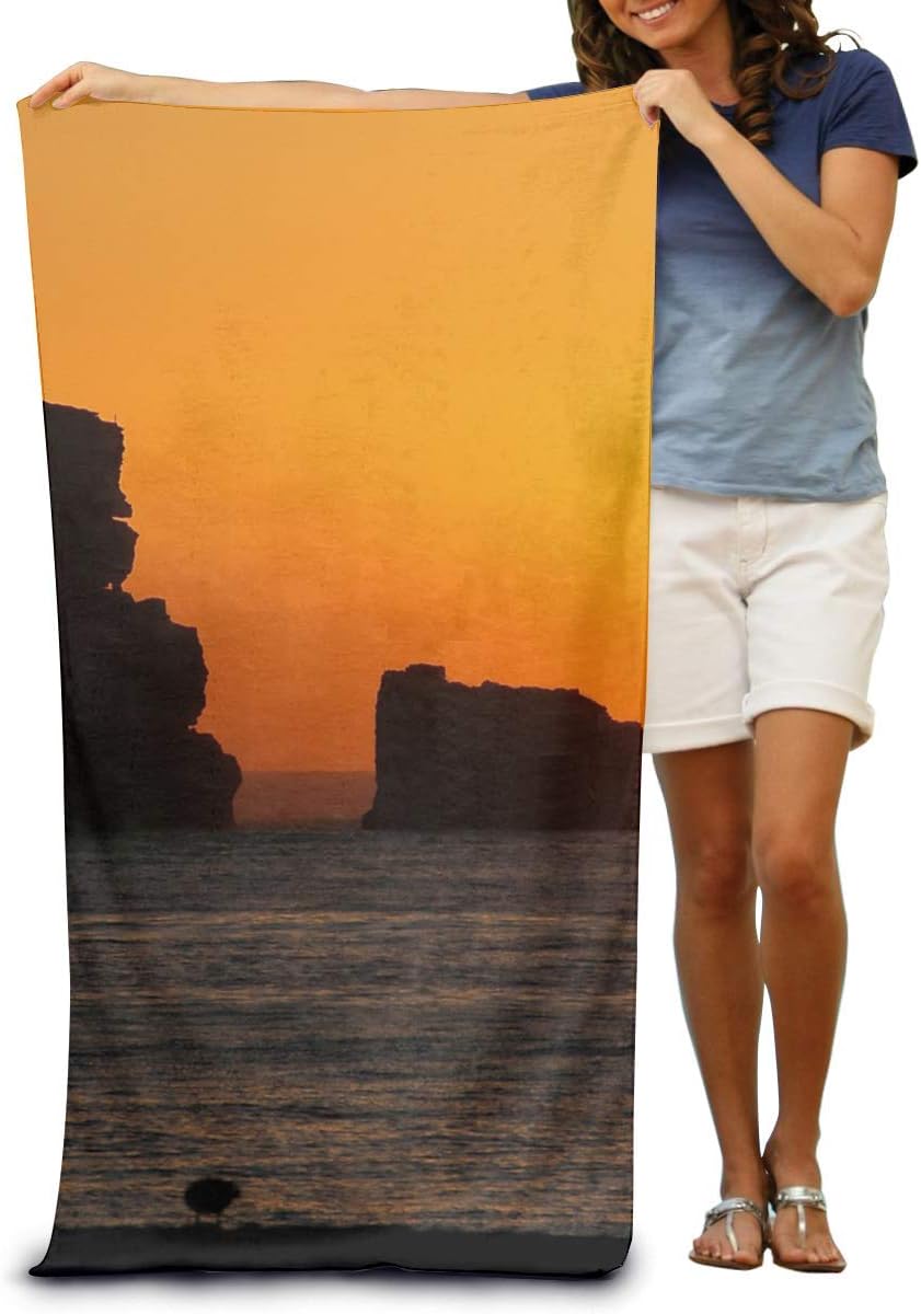 Ewtretr Bath Towels Sunrise 32"x51" Premium Towel Blanket Super Soft Absorbency