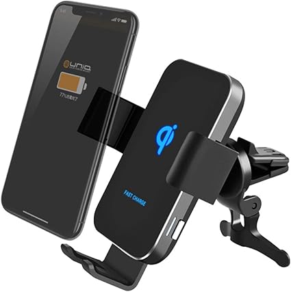 Amazon Uniq Fanta Stick Holder Airvent2 ファンタ スティック ホルダー エアベント2 車載ホルダー スマホホルダー 置くだけワイヤレス充電 Qi認証済 Ums Fshav02 ユニーク Uniq スタンド