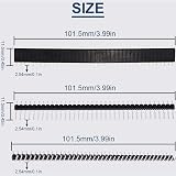 DAOKAI 30x 2.54mm 40 Pin Single Row Header Connectors Male Female Right Angle view 5