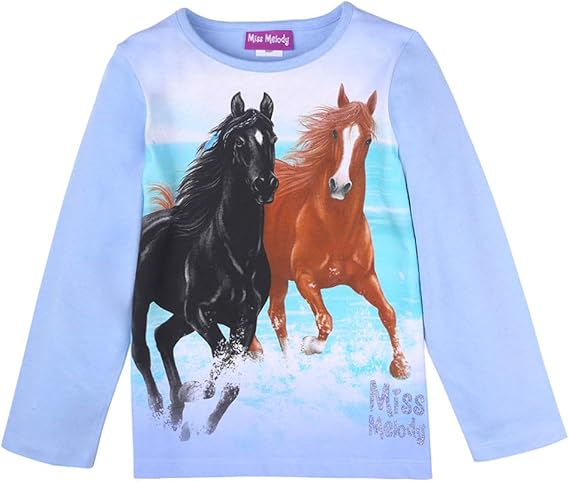 t shirt manica lunga ragazza