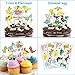 Dinosaur Party Supplies Happy Birthday Party Decorations Set for Kids - (110 Set) 10 dinosaur balloons 1 banner 1 garland 20 toppers 6 stickers sheets (76 included) 2 foil inflatable dinosaur, The Best Party Favors For Your Children