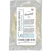 PremiumCraft Square Braid Cotton Candle Wick - #1/0