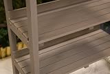 Garden Gear 3-Tier Wooden Potting Table with Steel Worktop 92cm view 8