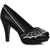 Ellie Shoes Women's 414-WIDOW Pump, Black, 10