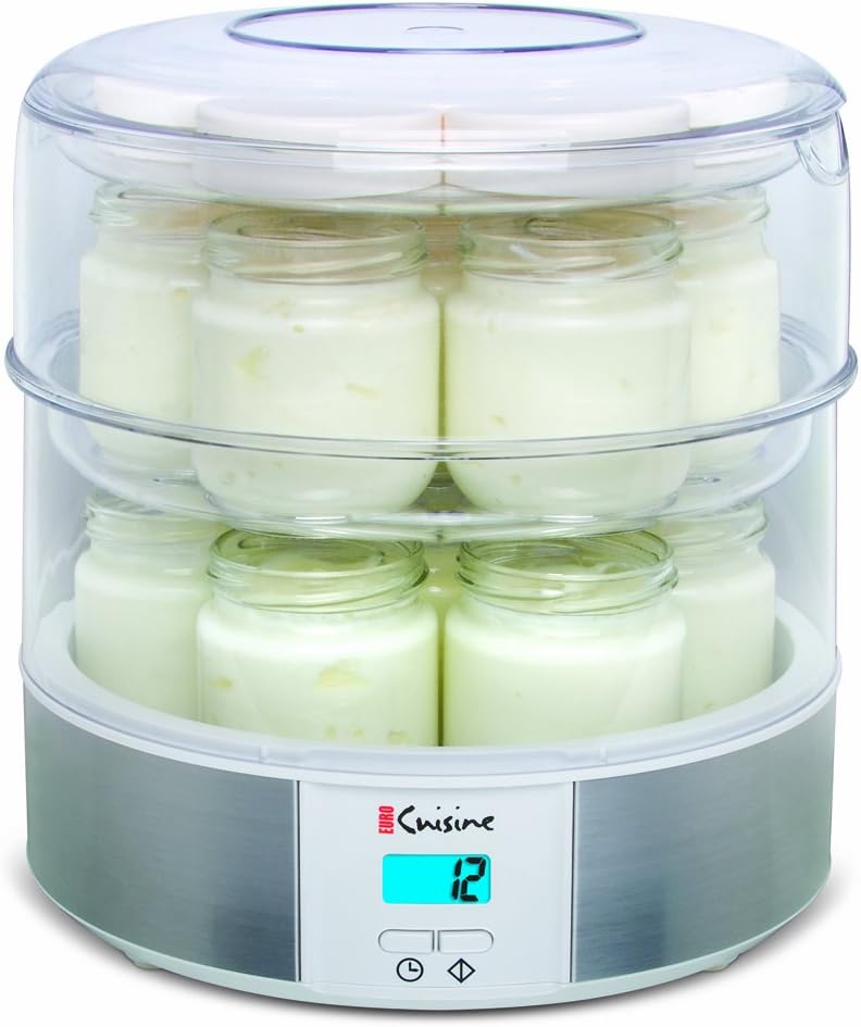 Euro Cuisine GY4 Yogurt Maker Accessory, Clear: Kitchen & Dining