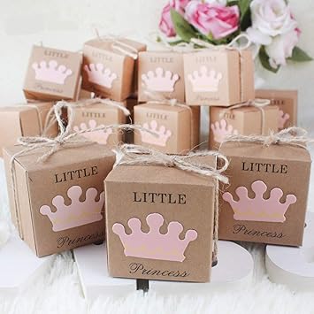 princess baby shower favors