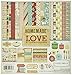 Echo Park Paper Company CB-HL23016 Homemade with Love kit Original Version, 12-x-12-Inch