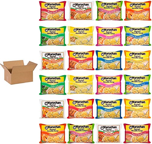 Maruchan Ramen 12 Flavor Variety Pack of 24