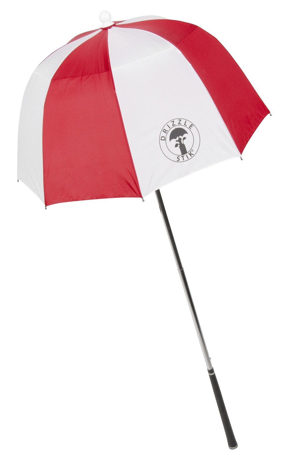 DrizzleStik Flex - Golf Club Umbrella (Red/White)