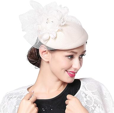 pillbox hat with veil uk