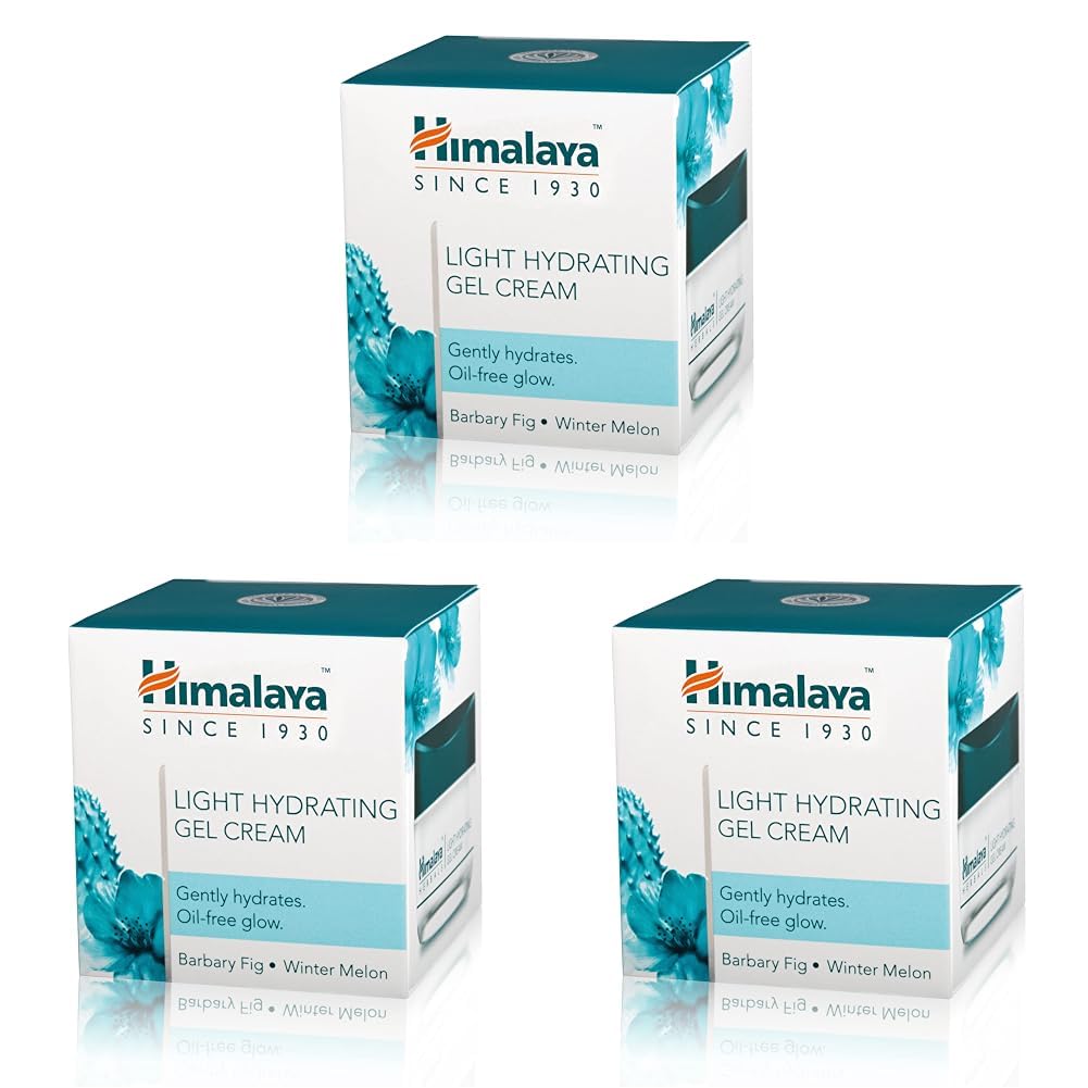 Himalaya Light Hydrating Gel Face Cream, hydrates for an oil-free skin, 50ml (Pack of 3) — image 1