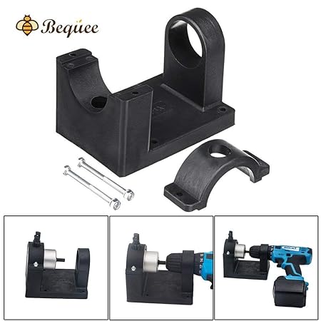 Bequee Werkzeugzubehör-Set, Doppelkopf Nibbler, Positionierung Halterung, Elektrowerkzeug Metall Knabber Cutter Halter