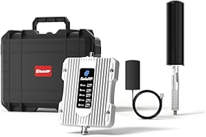 SolidRF-Cell Phone Booster for RV Truck-Vehicle Cell Phone Booster Compatible with All Carriers Networks-Boosts 3G 4G LTE Signal-5G Ready for Bands 12/13/17/5/2/25/4-FCC Approved