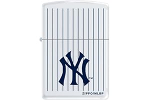 Zippo "New York Yankees" Logo Lighter, White Matte, 0403