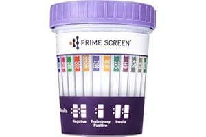 Prime Screen - 14 Panel Instant Drug Test Cup, Testing 14 Drugs (BUP,THC,OPI 2000,AMP,BAR,BZO,COC,MET,MDMA,MTD,OXY,PCP,PPX,TC