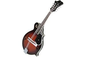 Mandolin for Beginner F-type 8-string Mandolin Guitar Musical Instrument Spruce Plywood Panel With Leather Case