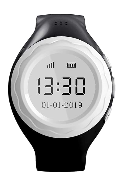 Pingonaut Seniorenuhr 2019 Edition mit GPS-Tracker-App, Telefonfunktion, Softwareentwicklung & Hosting in Deutschland, SIM-Ka